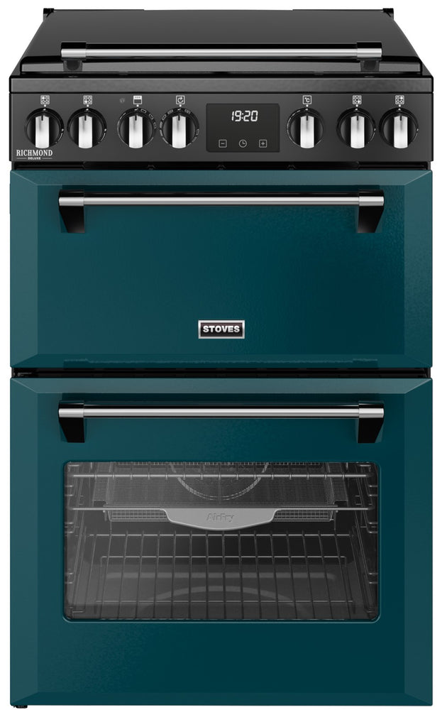 Stoves Richmond Deluxe 60DF 60cm Dual Fuel Cooker - Deep Marine