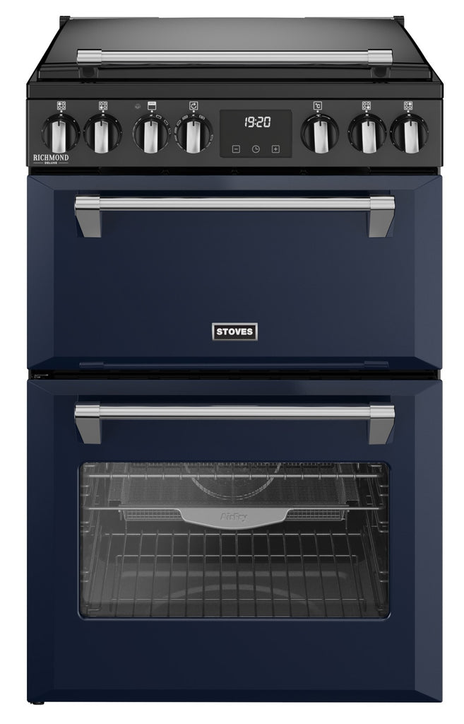 Stoves Richmond Deluxe 60Ei RTY 60cm Electric Cooker with Induction Hob - Midnight Blue