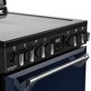 Stoves Richmond Deluxe 60Ei RTY 60cm Electric Cooker with Induction Hob - Midnight Blue