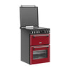 Stoves Richmond Deluxe 60Ei RTY 60cm Electric Cooker with Induction Hob - Garnet Red