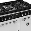 Stoves Richmond Deluxe 90DF 90cm Dual Fuel Range Cooker - Ice White