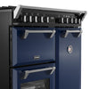 Stoves Richmond Deluxe 90DF 90cm Dual Fuel Range Cooker - Midnight Blue