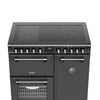 Stoves Richmond Deluxe 90Ei RTY 90cm Electric Range Cooker with Induction Hob - Anthracite