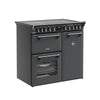 Stoves Richmond Deluxe 90Ei RTY 90cm Electric Range Cooker with Induction Hob - Anthracite