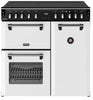 Stoves Richmond Deluxe 90Ei RTY 90cm Electric Range Cooker with Induction Hob - Ice White