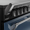 Stoves Richmond Deluxe 90Ei RTY 90cm Electric Range Cooker with Induction Hob - Twilight Blue