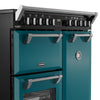 Stoves Richmond Deluxe 90Ei RTY 90cm Electric Range Cooker with Induction Hob - Deep Marine
