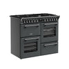 Stoves Richmond Deluxe 100DF 100cm Dual Fuel Range Cooker - Anthracite