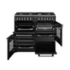Stoves Richmond Deluxe 100DF 100cm Dual Fuel Range Cooker - Anthracite