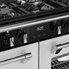 Stoves Richmond Deluxe 100DF 100cm Dual Fuel Range Cooker - Ice White