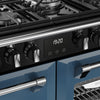 Stoves Richmond Deluxe 100DF 100cm Dual Fuel Range Cooker - Twilight Blue