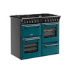 Stoves Richmond Deluxe 100DF 100cm Dual Fuel Range Cooker - Deep Marine