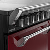 Stoves Richmond Deluxe 100Ei RTY 100cm Electric Range Cooker with Induction Hob - Garnet Red