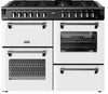Stoves Richmond Deluxe 110DF 110cm Dual Fuel Range Cooker - Ice White