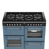 Stoves Richmond Deluxe 110DF 110cm Dual Fuel Range Cooker - Twilight Blue