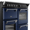 Stoves Richmond Deluxe 110DF 110cm Dual Fuel Range Cooker - Midnight Blue
