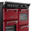 Stoves Richmond Deluxe 110Ei RTY 110cm Electric Range Cooker with Induction Hob - Garnet Red