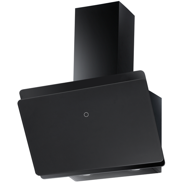 Cata ICON60H 60cm Angled Glass Hood - Black