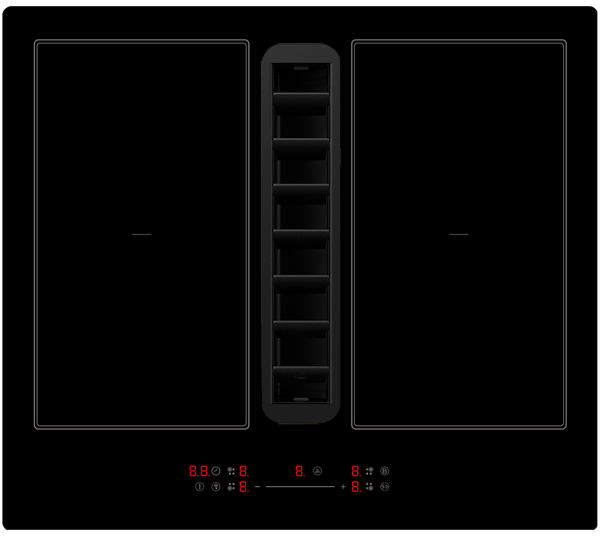Cata UBDD60CF 60cm Venting Induction Hob - Black
