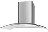 Cata UBSCG90SS 90cm Curved Glass Hood - Stainless Steel