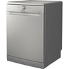 Indesit D2FHK26SUK Standard Dishwasher - Silver - E Rated