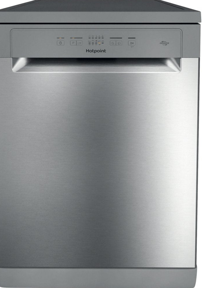 Hotpoint H2FHL626XUK Standard Dishwasher - Inox - E Rated