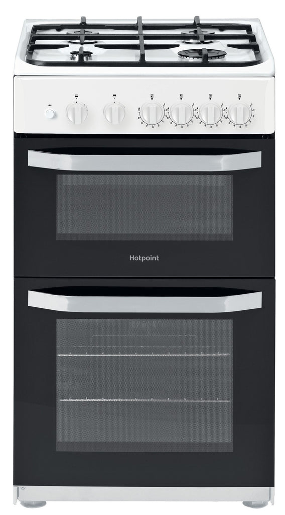 Hotpoint HD5G00KCW 50cm Gas Cooker - White