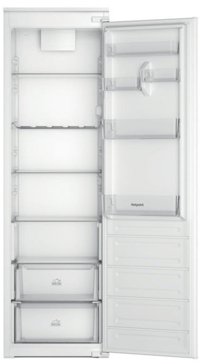 Hotpoint HTSD18A011A1 54cm Integrated Upright Larder Fridge - Sliding Door Fixing Kit - White - E Rated