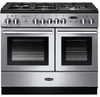 Rangemaster PROPL100FXDFFSS/C Professional Plus FX 100cm Dual Fuel Range Cooker - Stainless Steel