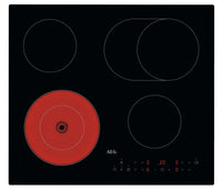 AEG 3000 Series HRX64360CB 59cm Ceramic Hob - Black