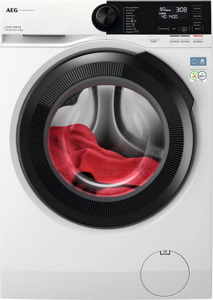 Aeg LFSR72944B 9Kg Washing Machine with 1400 rpm - White - A Rated