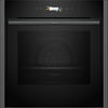 NEFF N70 Slide&Hide B54CR71G0B Wifi Connected Built In Electric Single Oven - Graphite