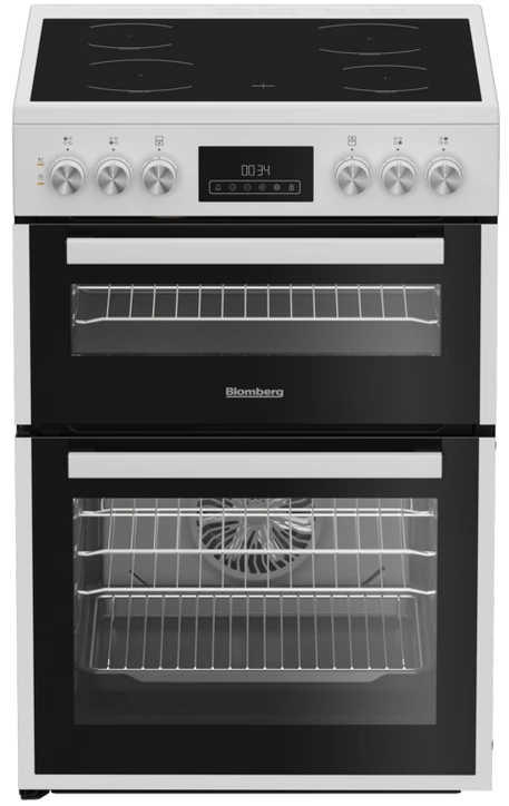 Blomberg HKRN651W 60cm Electric Cooker with Ceramic Hob - White