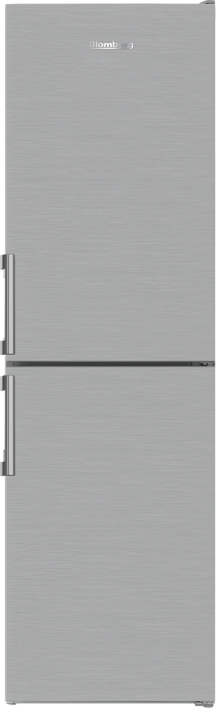 Blomberg KGM4574VPS 54cm Frost Free Fridge Freezer - Stainless Steel Effect - E Rated