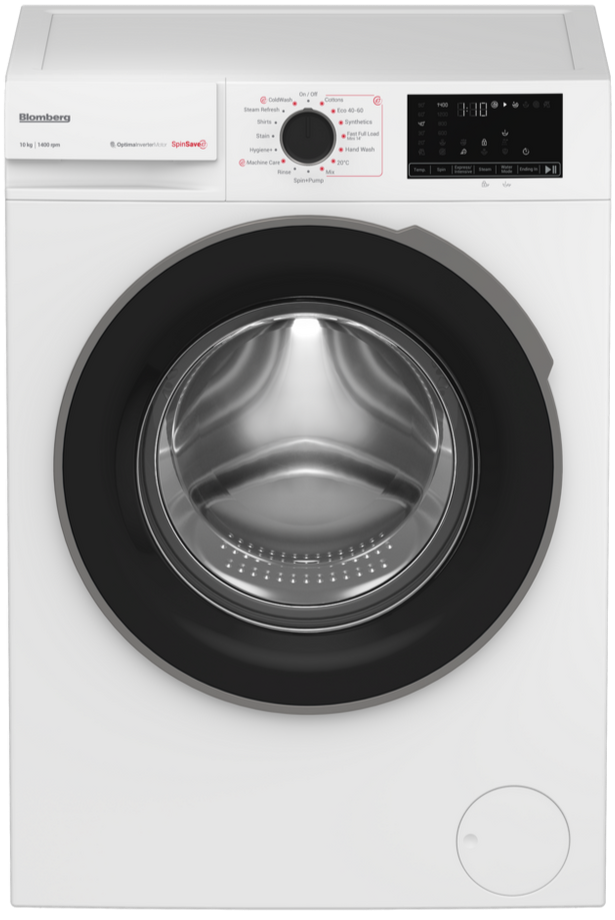 Blomberg LWA210461W 10Kg Washing Machine with 1400 rpm - White - A Rated