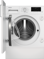 Blomberg LWI284420 Wifi Connected Integrated 8Kg Washing Machine with 1400 rpm - A Rated