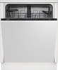 Beko BDIN25431 Fully Integrated Standard Dishwasher - D Rated