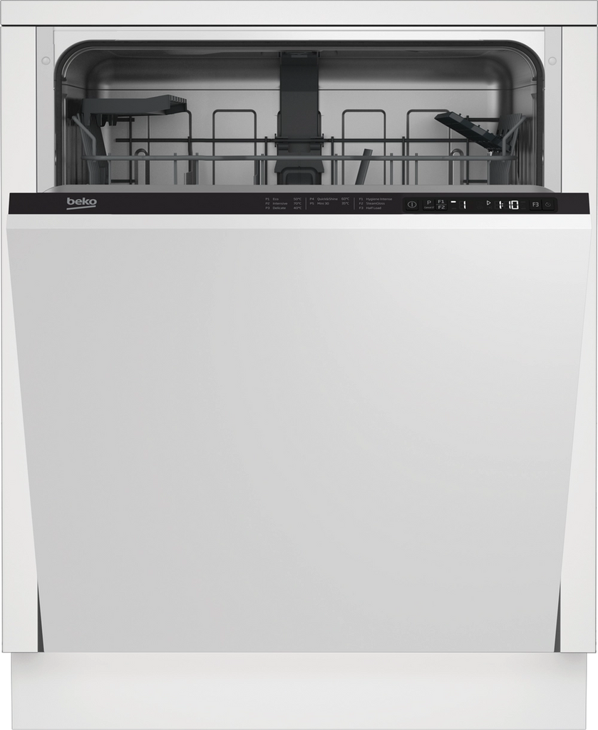 Beko BDIN25431 Fully Integrated Standard Dishwasher - D Rated