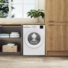 Beko BMN3WT3841W 8Kg Washing Machine with 1400 rpm - White - A Rated