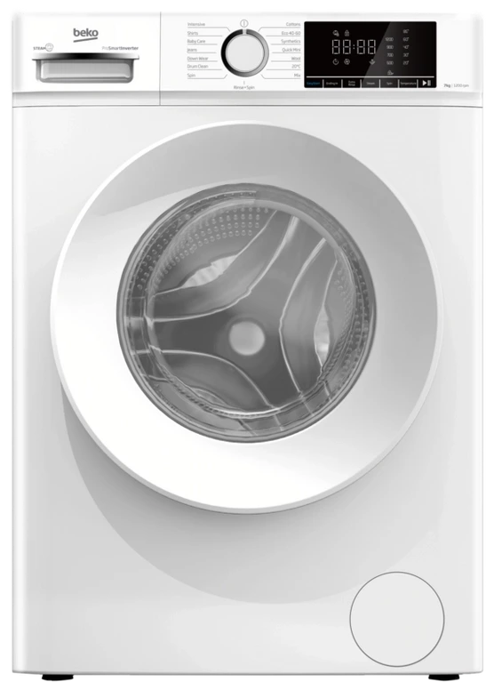 Beko BWC7121W 7Kg Washing Machine with 1200 rpm - White - A Rated
