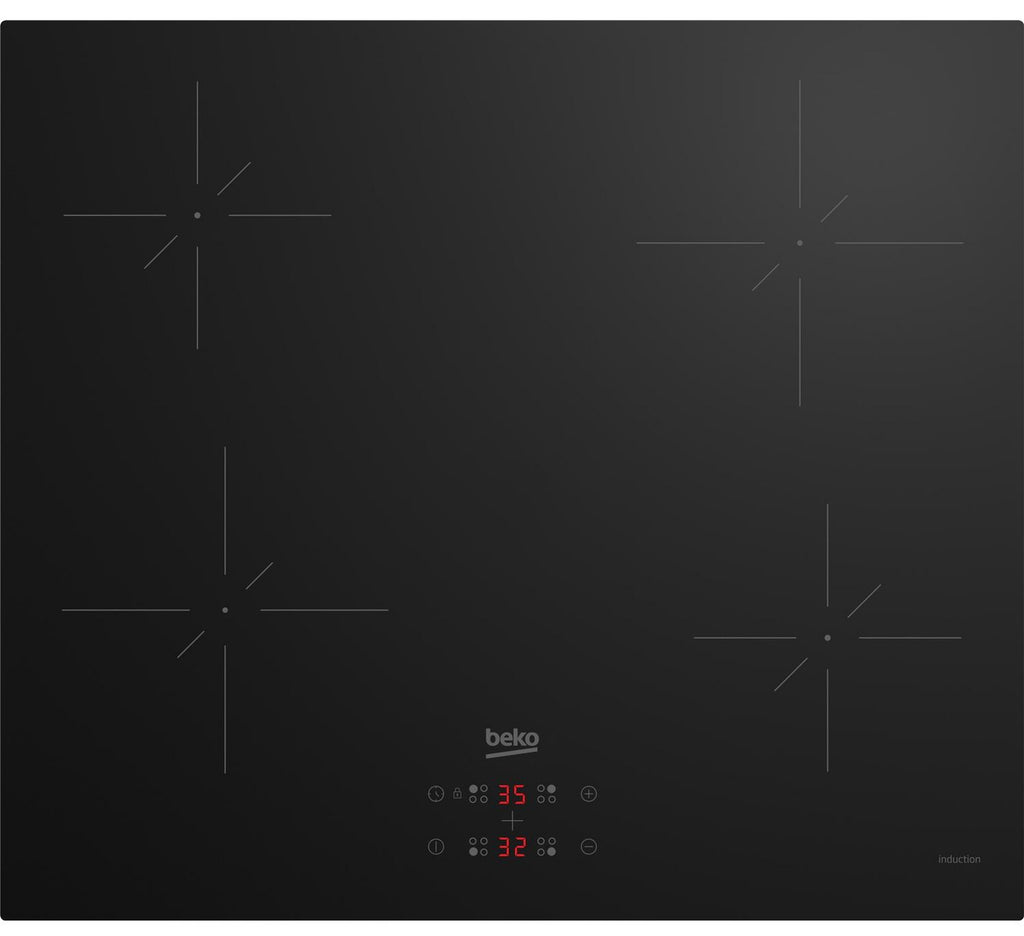 Beko CIHYQI21B 59cm Induction Hob - Black
