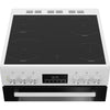 Beko EDC6731W 60cm Electric Cooker with Ceramic Hob - White