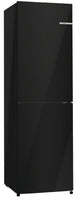 Bosch KGN27NBEAG 55cm Frost Free Fridge Freezer - Black - E Rated