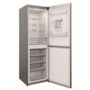 Indesit IBTNF60182SAQUA 60cm Frost Free Fridge Freezer - Silver - E Rated