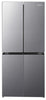 Fridgemaster MQ79395ES Amercian Fridge Freezer - Silver - E Rated
