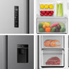 Hisense MS91558DES American Fridge Freezer - Silver - E Rated