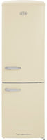 CDA Florence Barley 60cm Retro Frost Free Fridge Freezer - D Rated