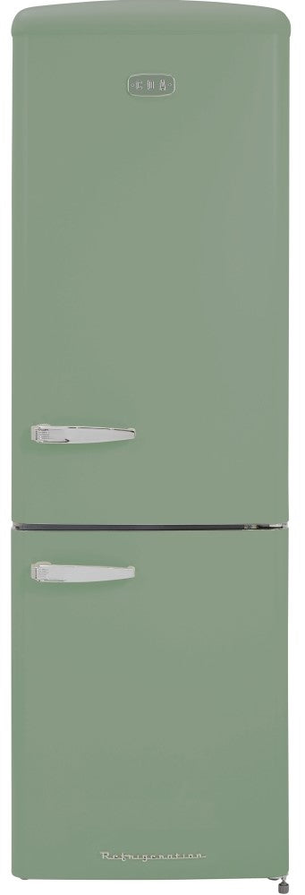 CDA Florence Meadow 60cm Retro Frost Free Fridge Freezer - D Rated