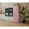 CDA Florence Tea Rose 60cm Retro Frost Free Fridge Freezer - D Rated