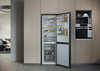 Haier HDPR3618DNPK 60cm Frost Free Fridge Freezer - Stainless Steel - D Rated